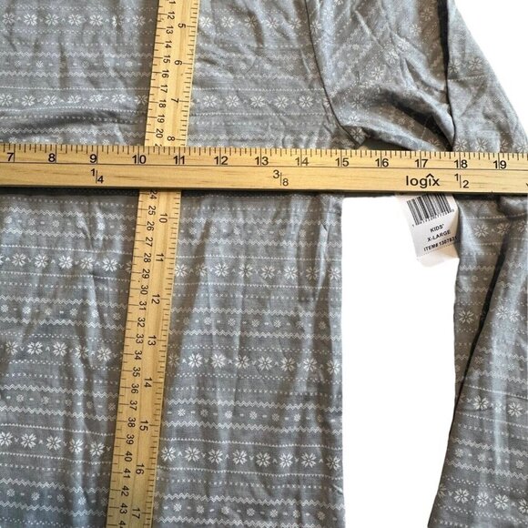 32 Degrees Heat Kids Long Sleeve Base Layer Legging Set kids XL 16-18 grey - Picture 8 of 14